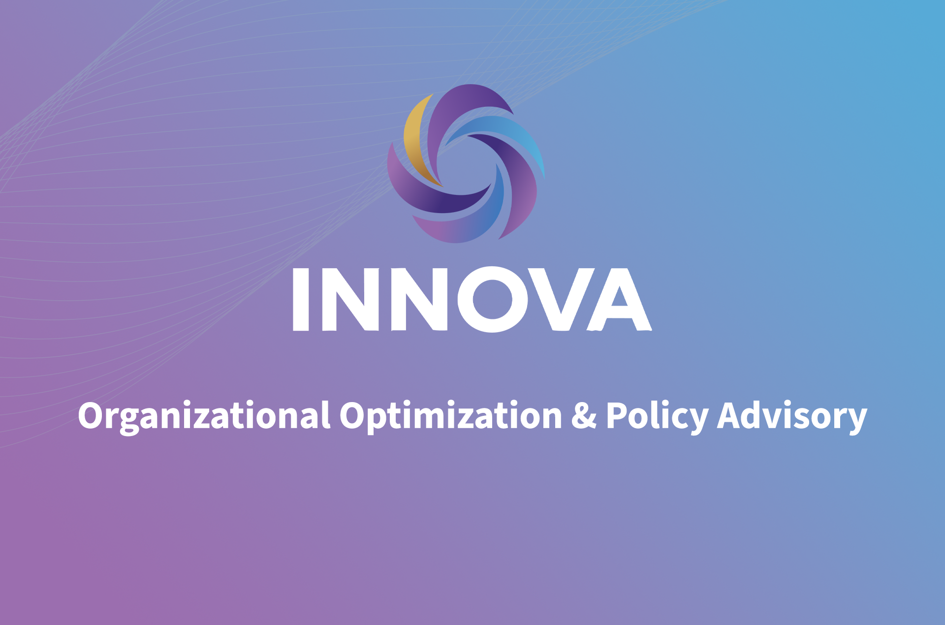 Organizational Optimization & Policy Advisory